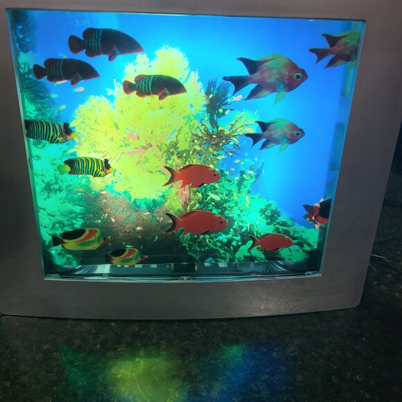 VINTAGE 2004 Virtual ocean seascape lamp - Picture 1 of 7